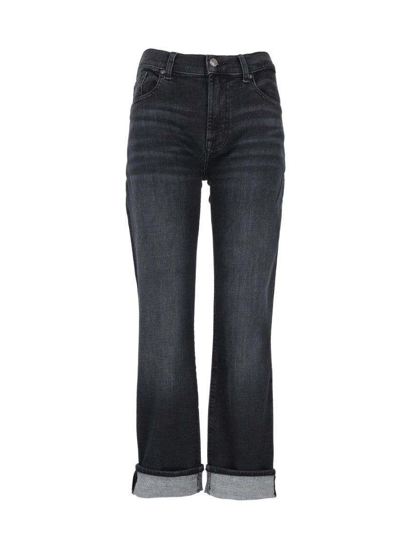 7 For All Mankind Carbon Storm Relaxed Skinny Jeans
