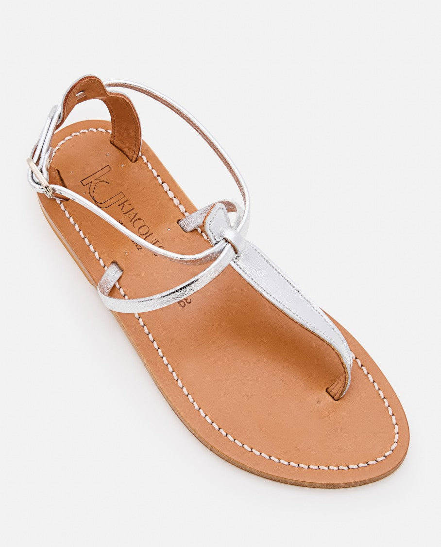 K Jacques St Tropez Buffon Leather Sandal