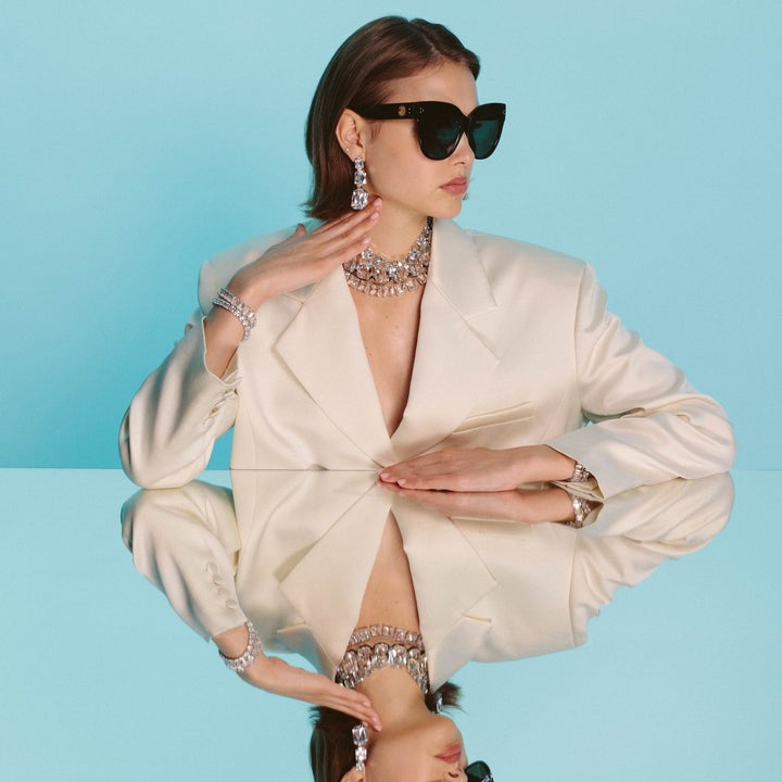 Linda Farrow The Dunaway - Oversized Sungla