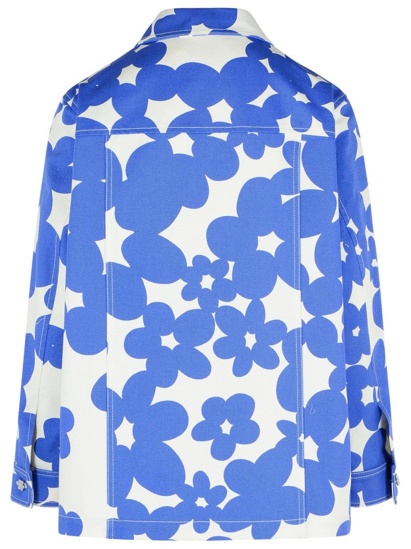 Marni Light Blue Cotton Jacket