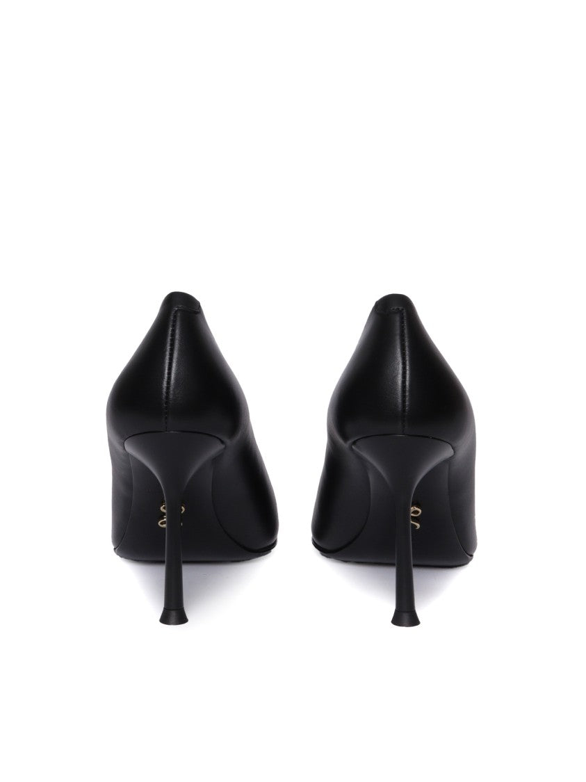 Sergio Levantesi Calf Black Pumps