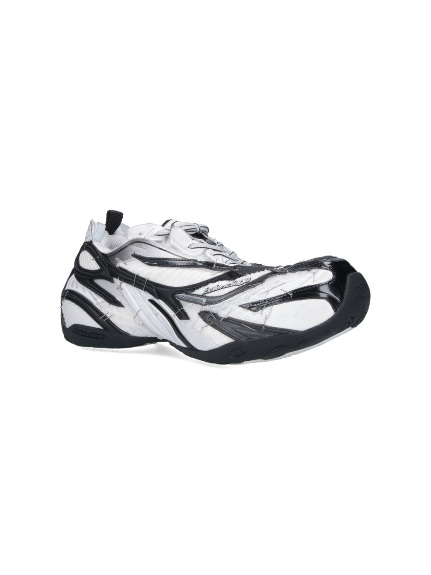 Balenciaga "Soleless" Sneakers – White