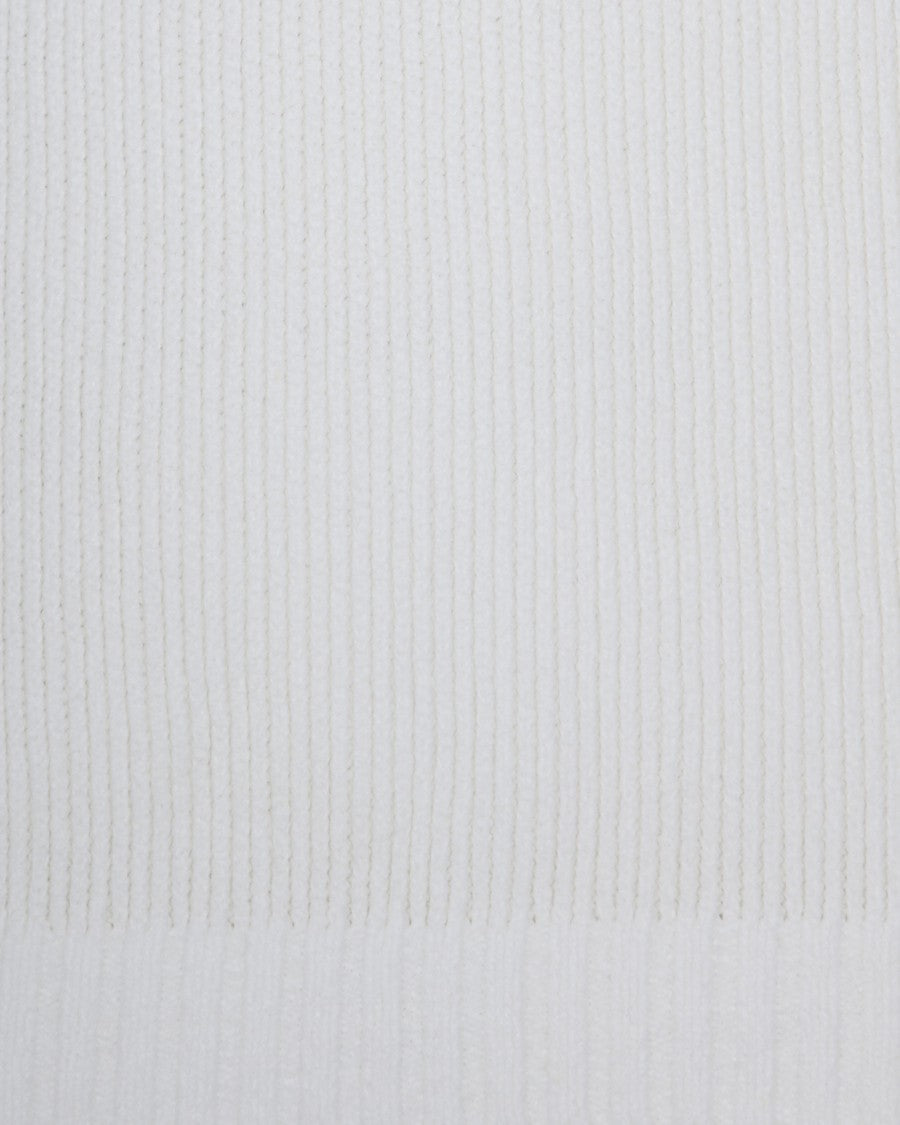 C.P. Company White Gauze Crewneck Sweater