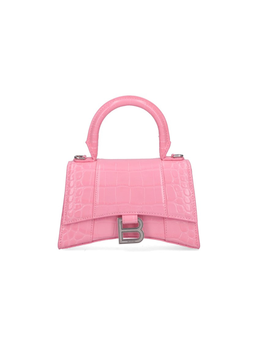 Balenciaga Hourglass Xs' Handbag – Pink