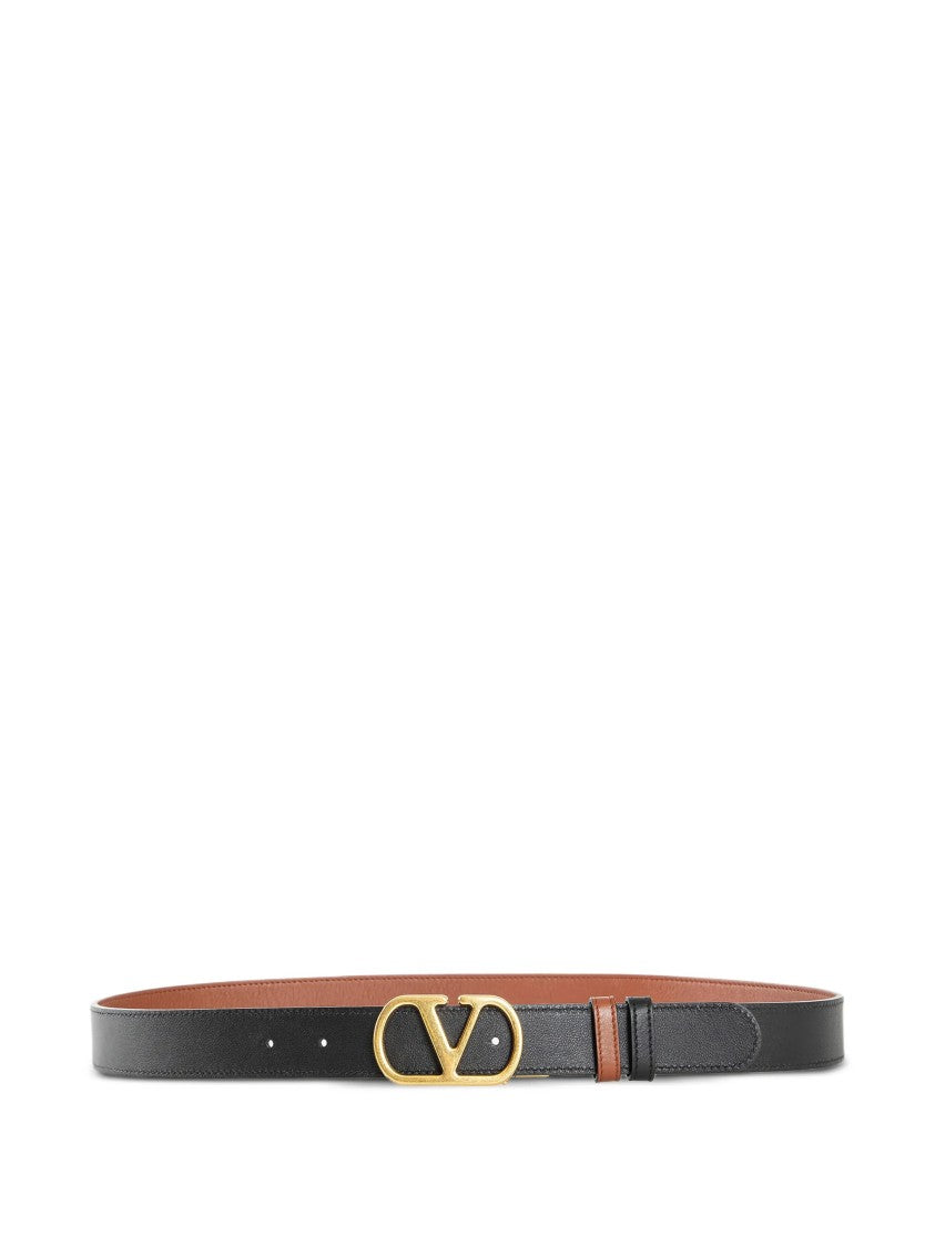 Valentino Brown/Black Belt H. 30 Reversible Belt