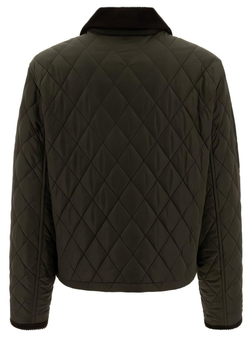 Burberry Quilted Casual Jacket