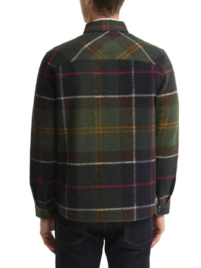 Barbour Classic Plaid Long-Sleeve Shirt Jacket