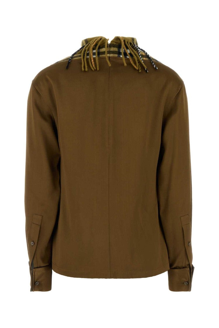 Burberry Biscuit Satin Blouse