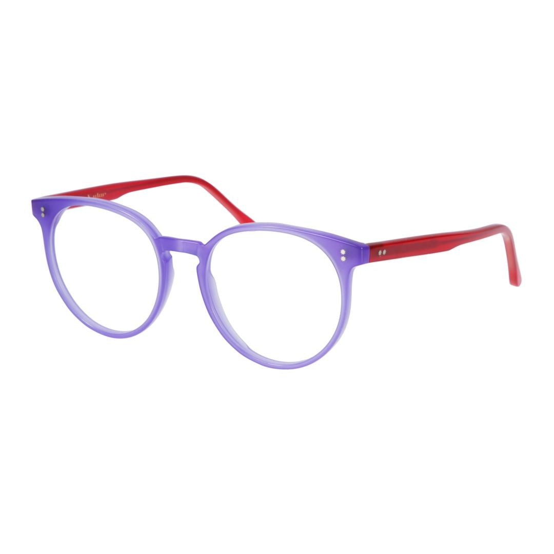 Kador Jane-53 Translucent Purple Round Frame Kador Eyeglasses
