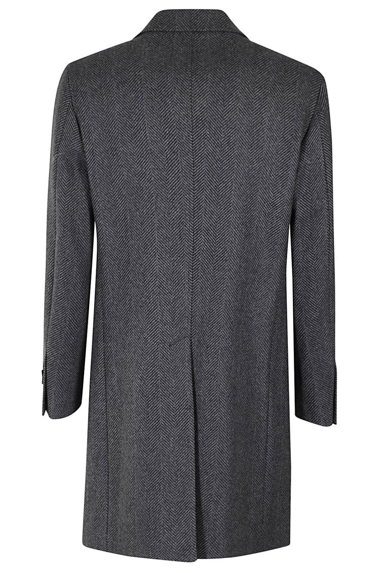 Tagliatore Herringbone Coat