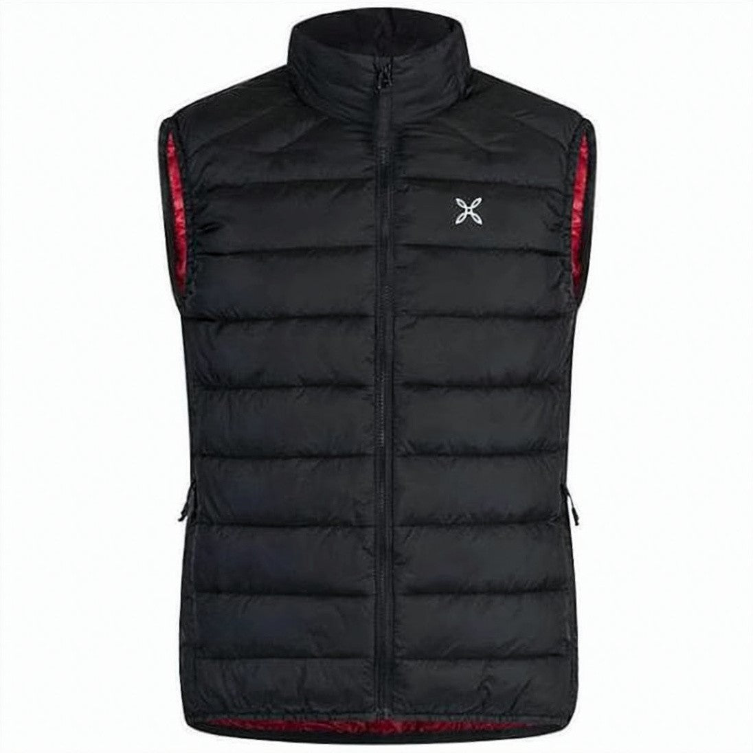 Montura Quilted Sleeveless Padded Vest With High Collar