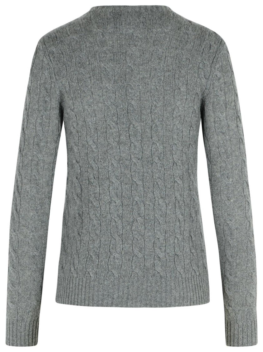 Polo Ralph Lauren 'Julianna' Grey Wool And Cashmere Sweater
