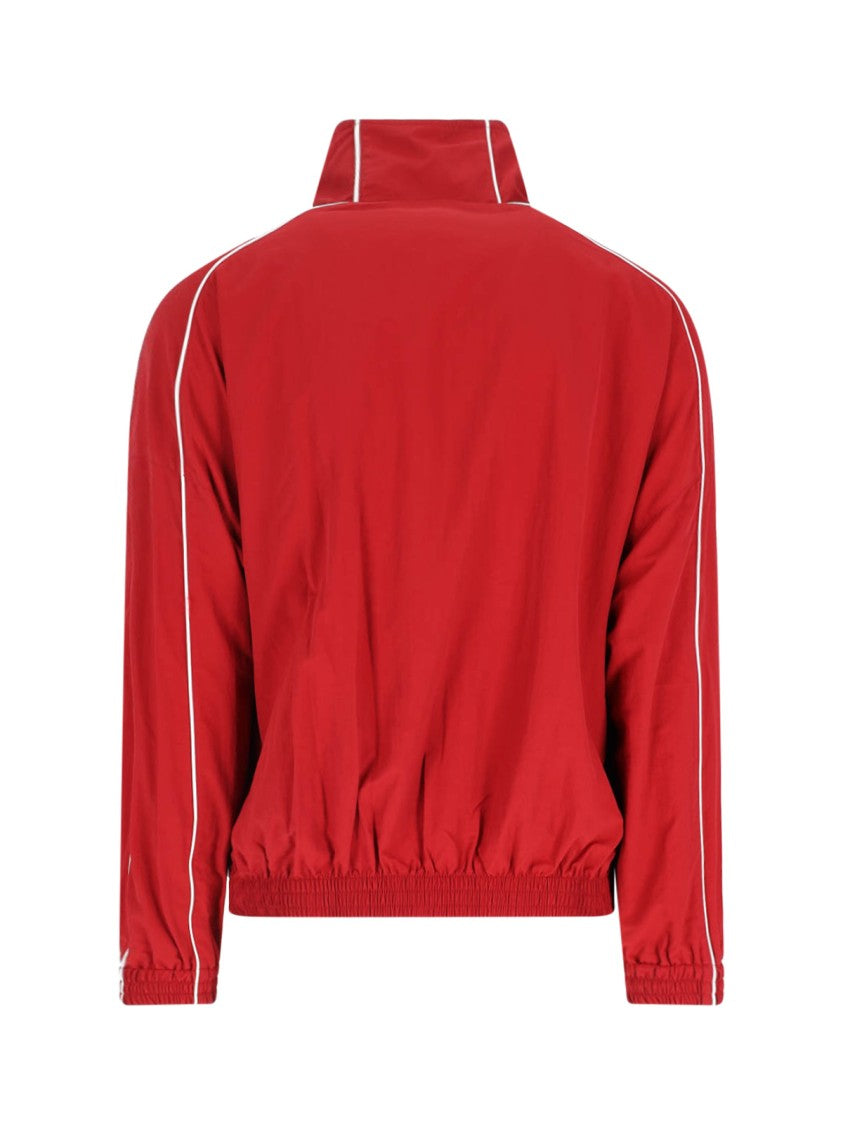 Willy Chavarria Bad Boy Zip Sweatshirt – Red