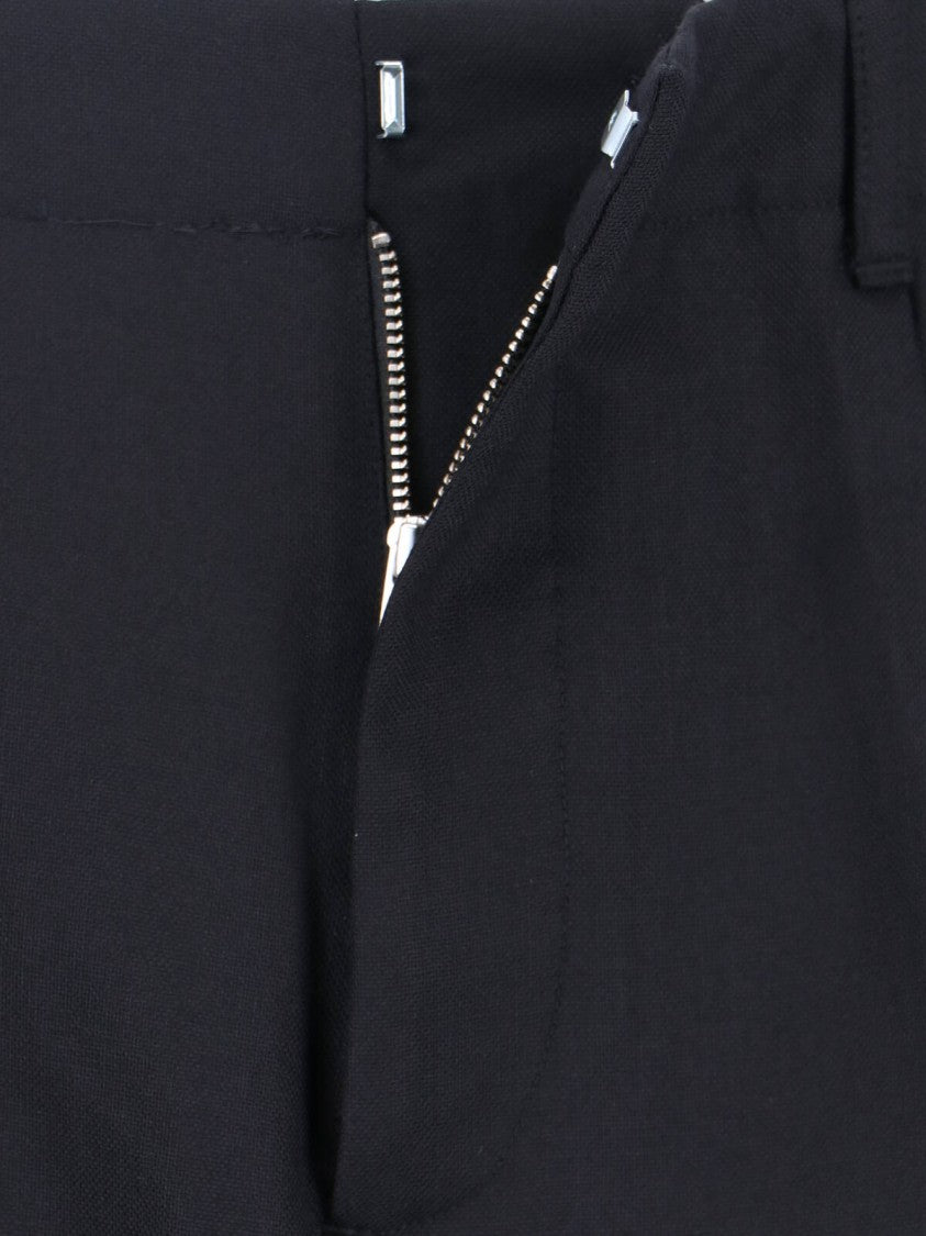 Our Legacy Tailored Black Trousers With Pleated Front And Minimalist Design