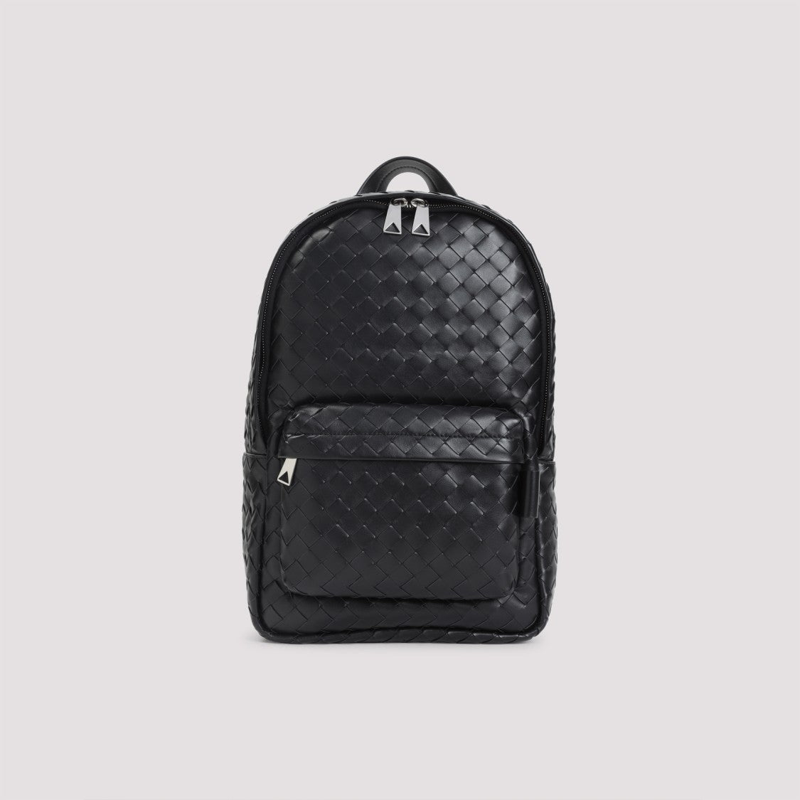 Bottega Veneta Woven Leather Bucket Bag With Structured Silhouette