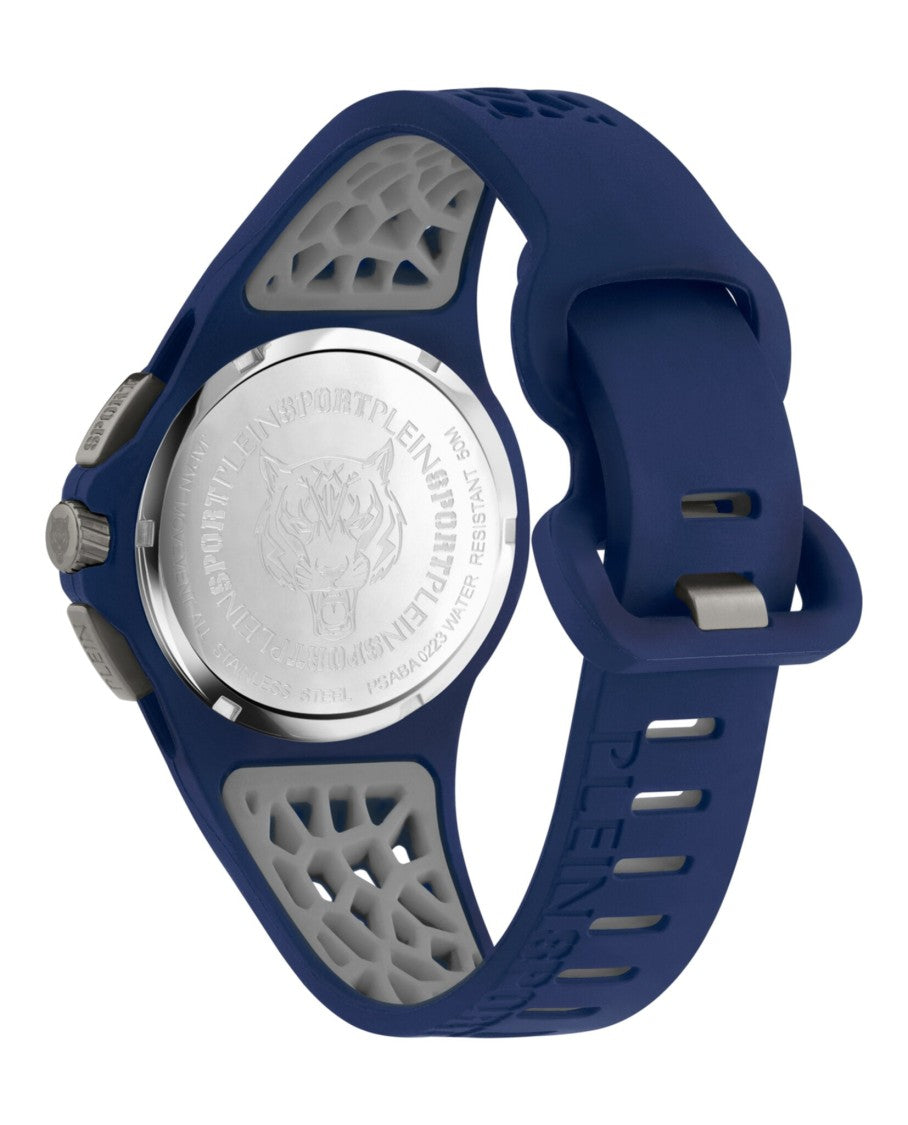 Plein Sport Chronograph Date Quartz Watch With Camo Guilloche Dial