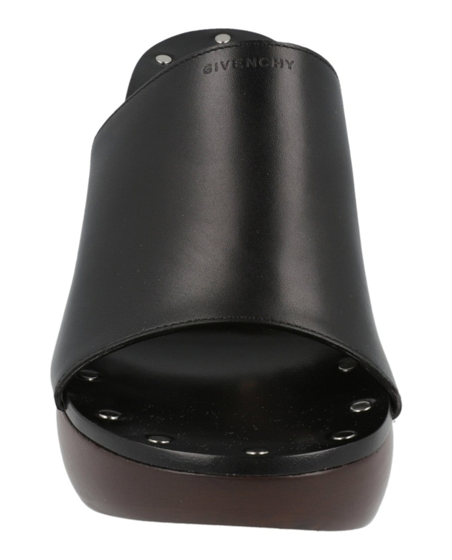 Givenchy G Clog Heel Sandals