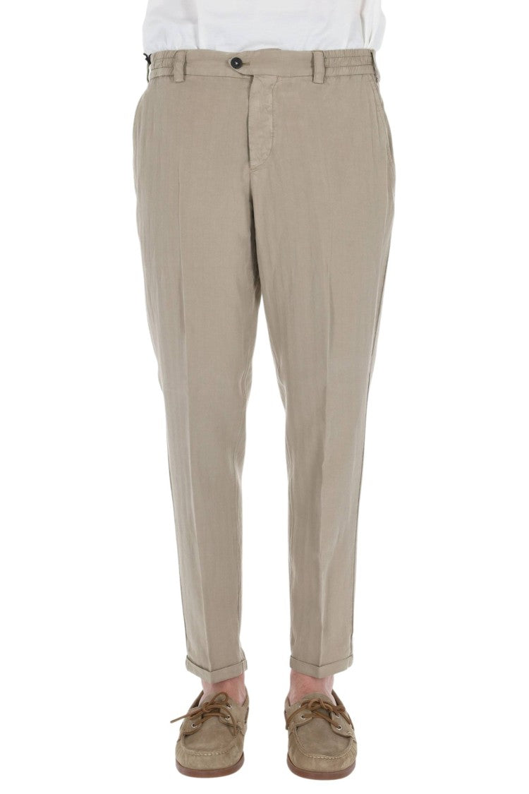 Pt Torino The Rebel Herringbone Lyocell Pants