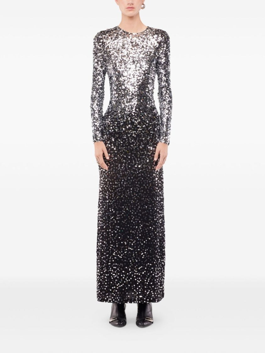 Rabanne Open Back Evening Dress