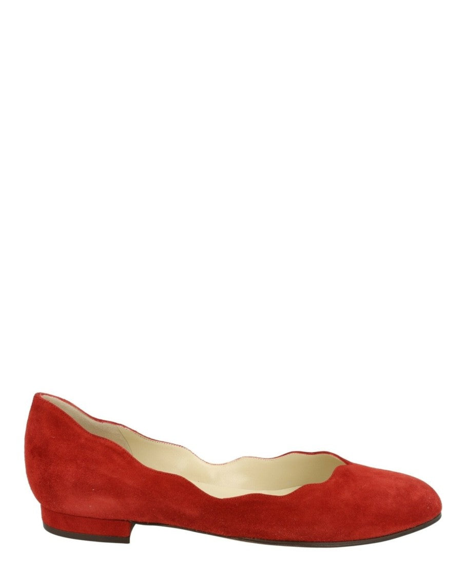Ferragamo Turchina Archive Limited Edition 1960S Suede Ballet Flats