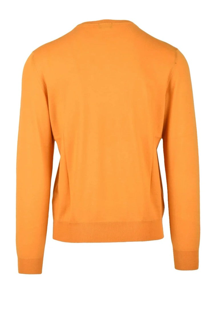 Drumohr Crew Neck Sweater Cashmere - Yellow
