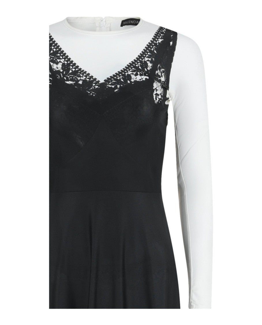 Balenciaga Trompe L'oeil Slip Dress