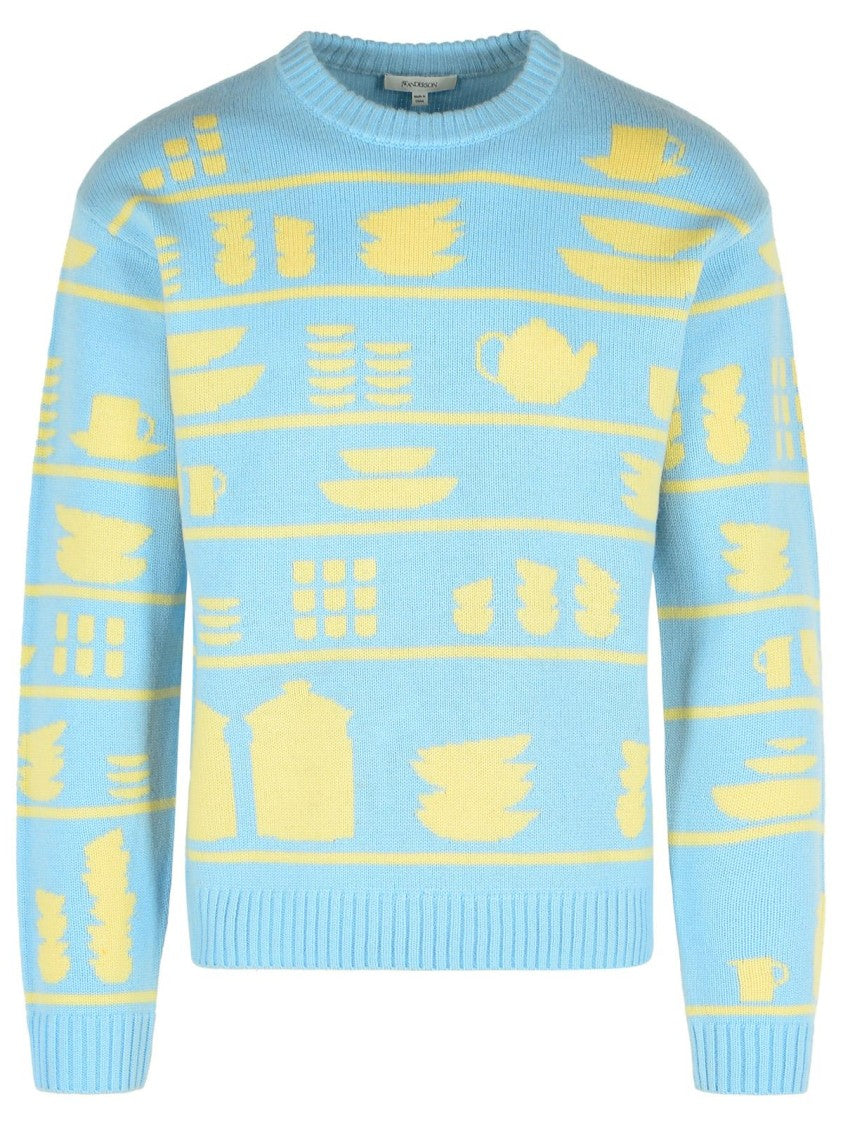 J. W. Anderson Light Blue Wool Sweater