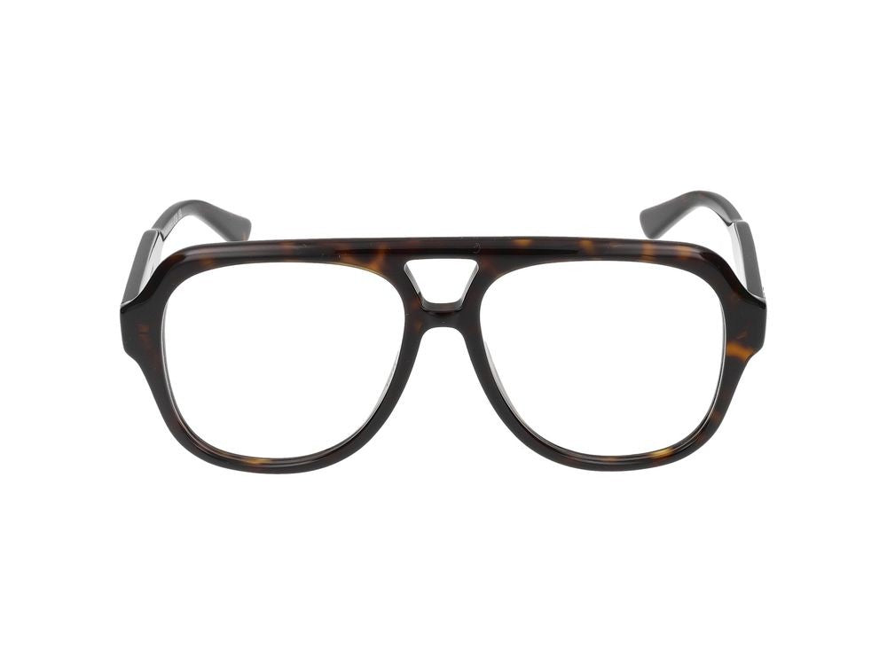 Chloé Oversized Square Eyeglasses With Subtle Metallic Branding