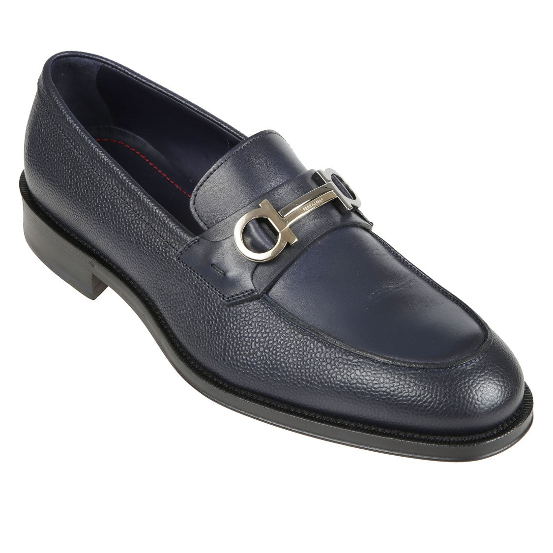 Ferragamo Gancini Buckle Loafers