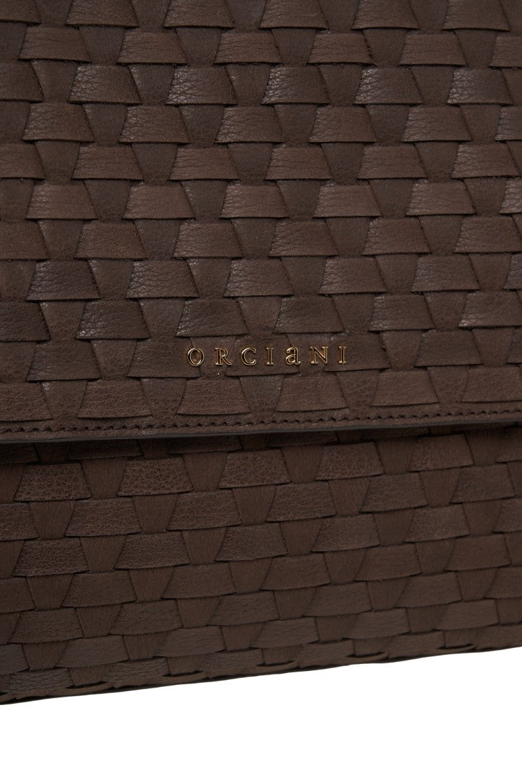Orciani Handcrafted Woven Leather Tote Bag