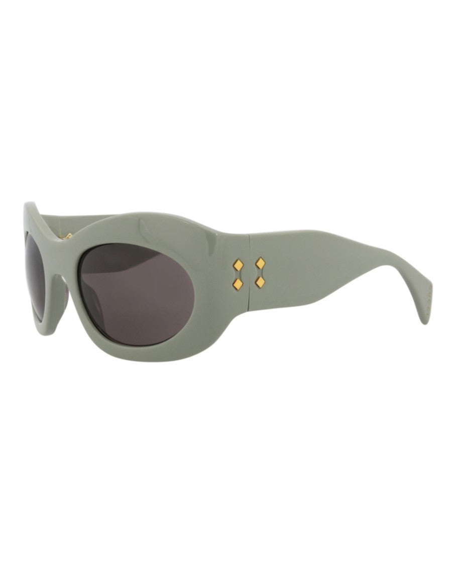 Gucci Shield-Frame Recycled Acetate Sunglasses