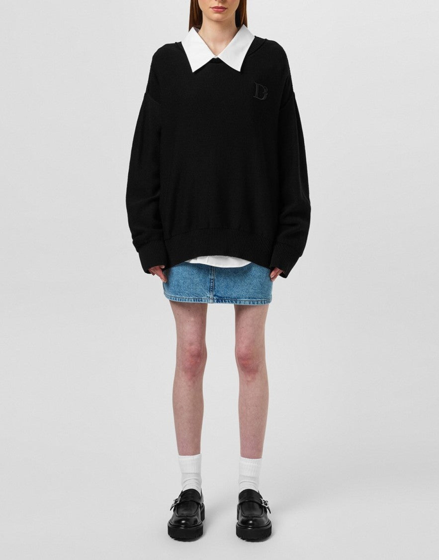 Dsquared2 D2 Statement Logo Knit Sweater