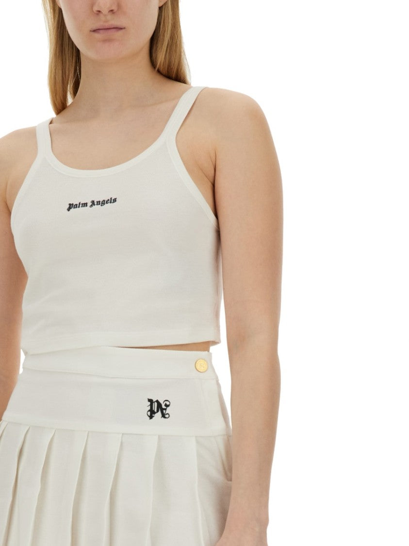 Palm Angels Tank Top With Logo