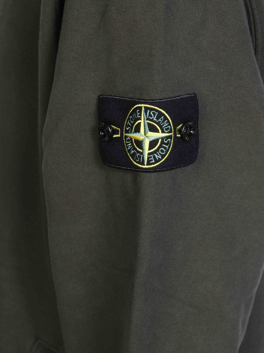 Stone Island Hoodie Sweater Relaxed-Fit Drawstring Hoodie