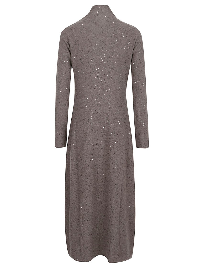 Antonelli Alpaca Blend Midi Dress