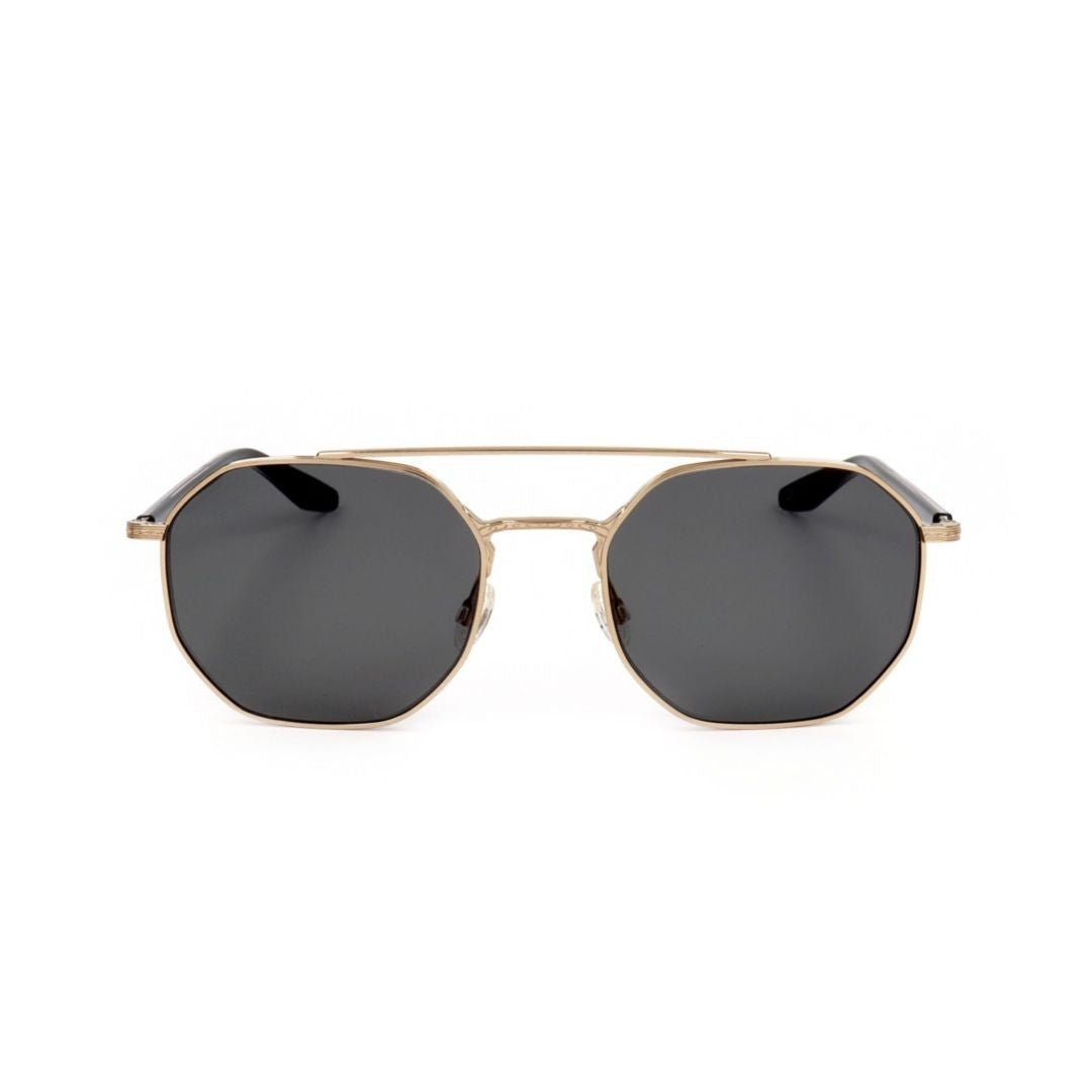 Barton Perreira Bp0028 570Vy Geometric Octagonal Frames With Gold Detailing