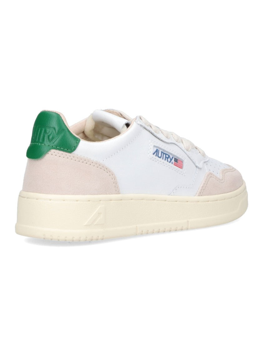 Autry Low-Top White Leather Sneakers