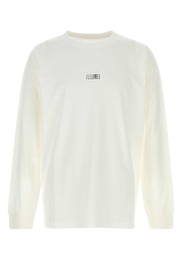 Mm6 By Maison Margiela White Cotton T-Shirt