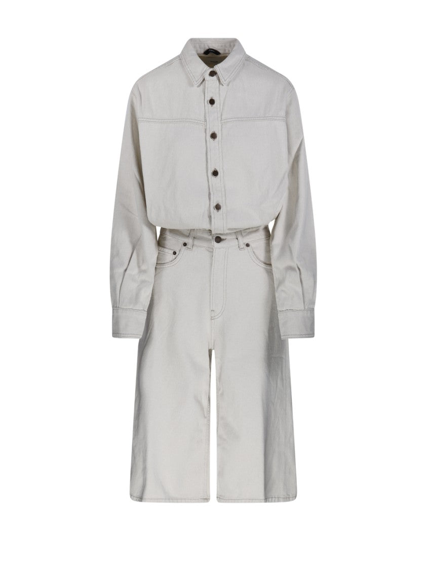 Haikure Cropped Button-Up Tonya Pant