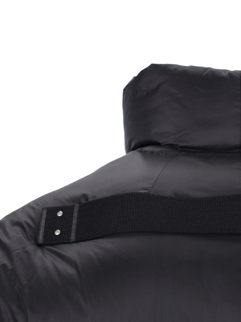 Rick Owens Turtle Long Puffer Jacket – Black