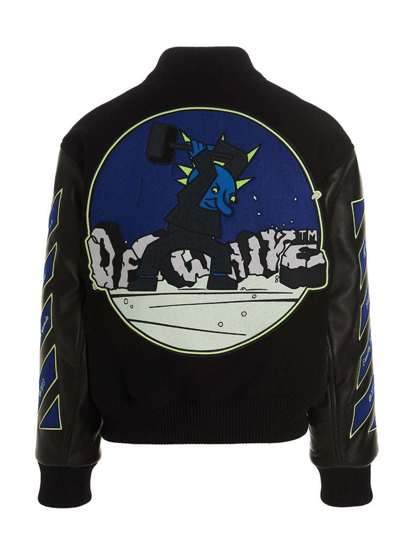 Off-White Vars Hammer' Bomber Jacket
