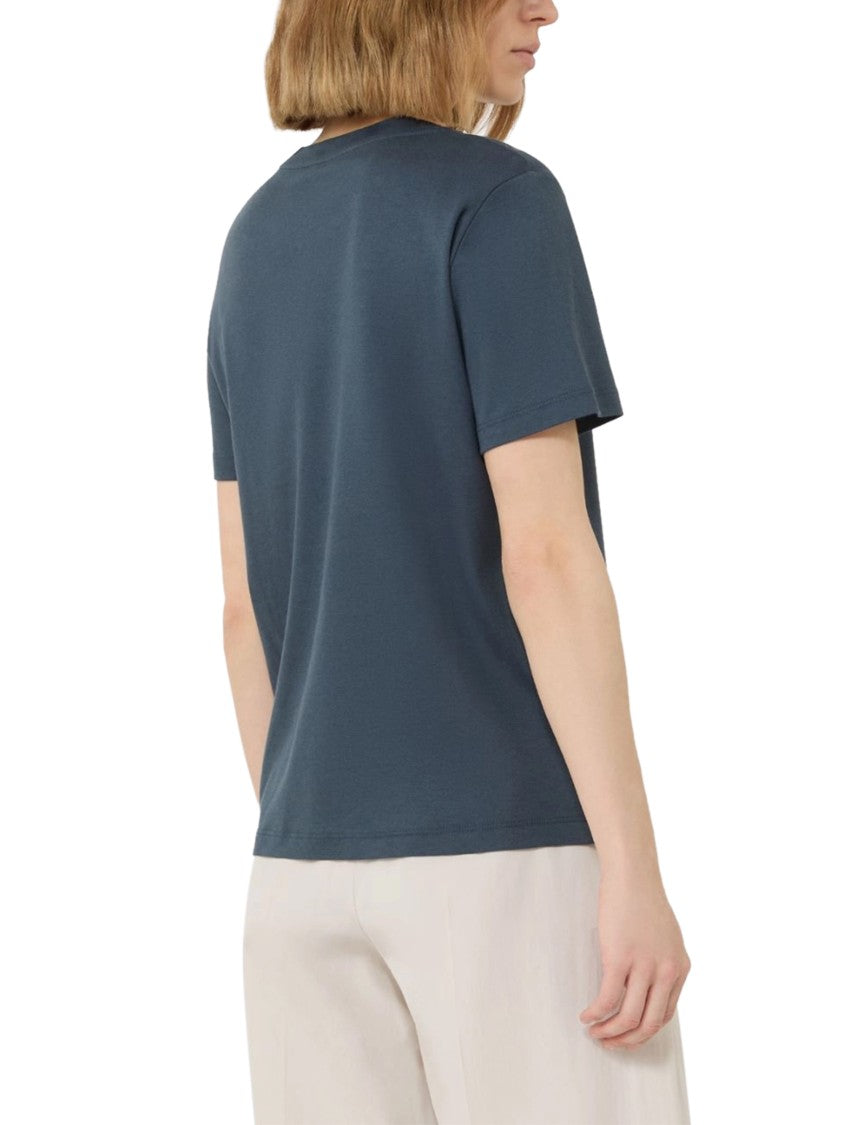 Max Mara Boxy-Fit T-Shirt With Metallic Embellishments