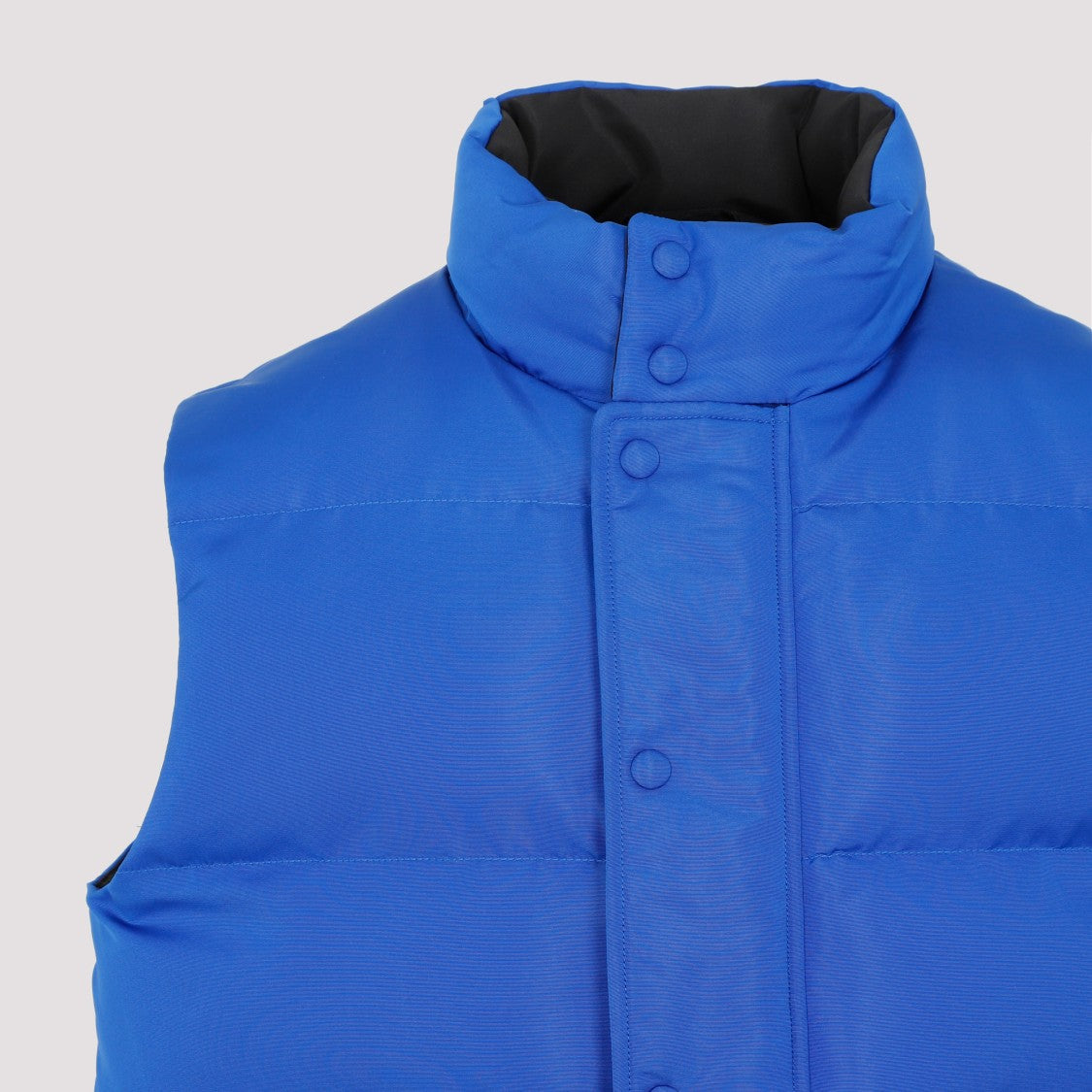 Alexander Mcqueen Ultramarine Blue Padded Vest