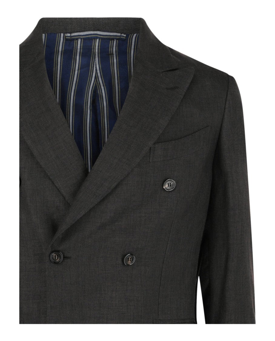 Brioni Double Breasted Blazer