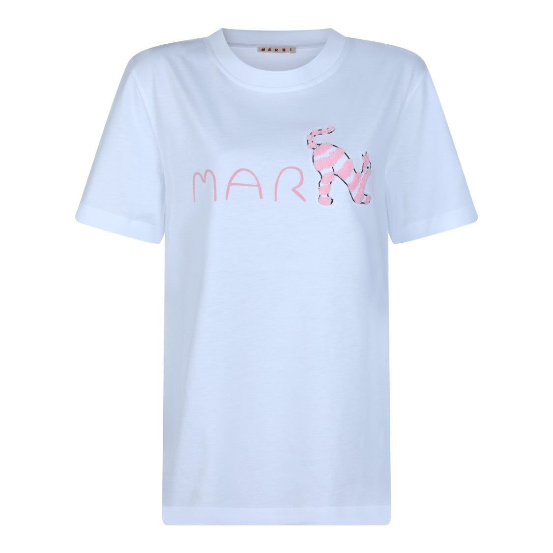 Marni White Cotton T-Shirt