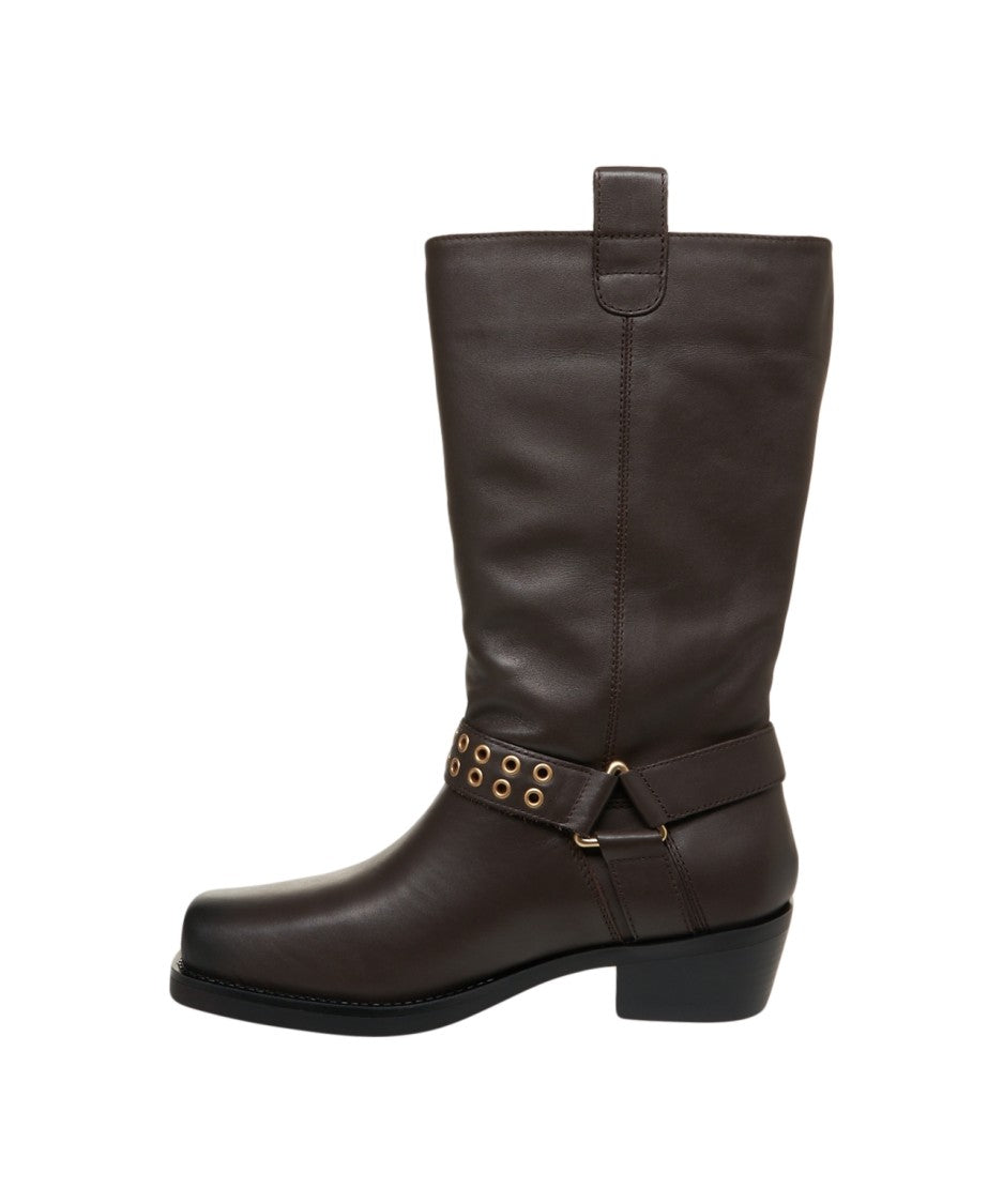 Liu Jo Leather Cowboy Boots