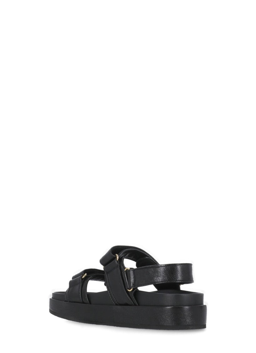 Tory Burch Black Kira Ankle Strap Sandals