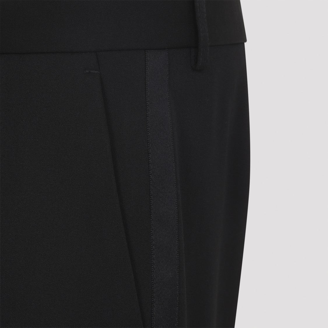 Balenciaga Tuxedo Black Wool Pants