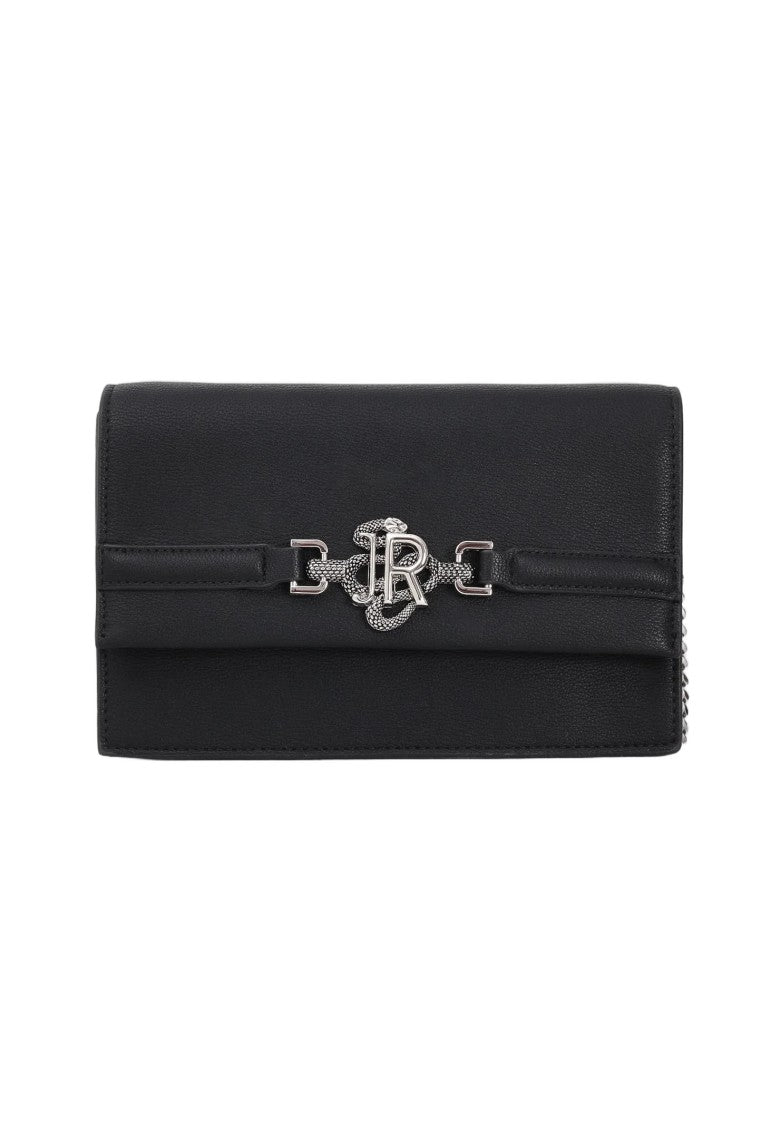 Richmond Rectangular Shoulder Bag With Silver Logo