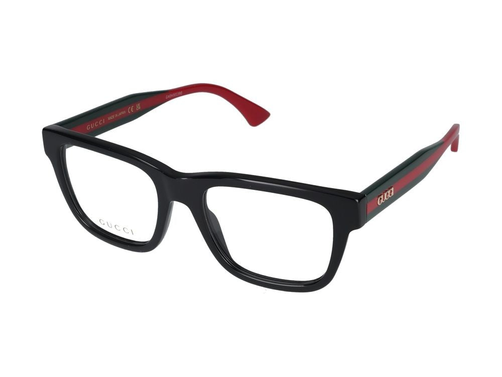 Gucci Eyeglasses Gg1870o 001 Black Green Transpare 53/19/145